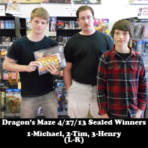 Dragon's Maze Prerelease winners 1